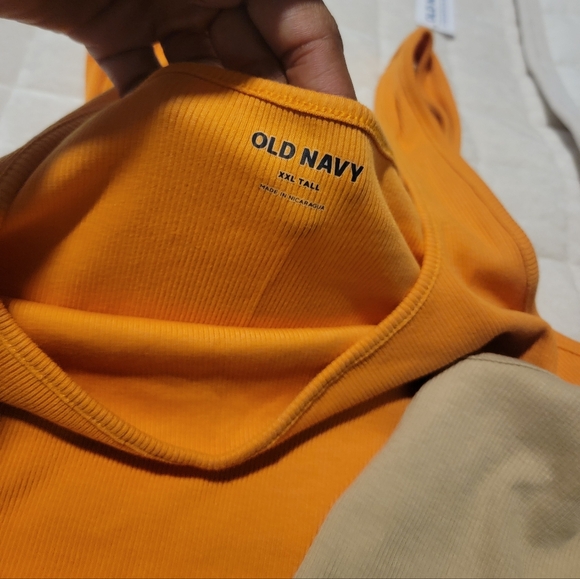 NWT Old Navy women's cropped tank tops sz xxl tall. Ultra-Crop Rib-Knit Tanks. - Picture 3 of 8